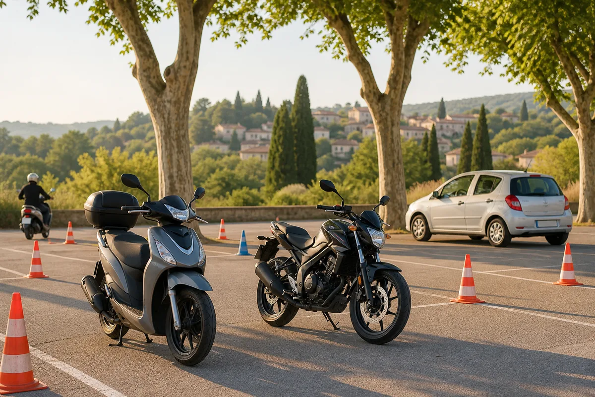 Formation 125 : conduire un scooter ou une moto légère