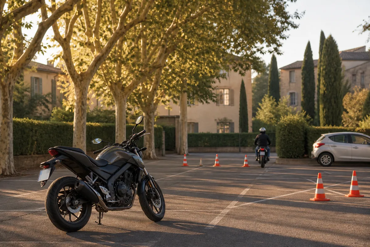 Passer le permis moto à Aix-en-Provence